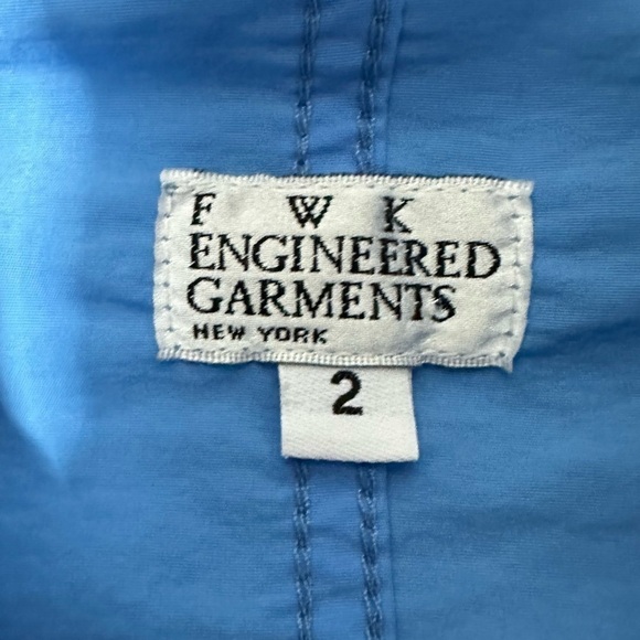 FWK ENGINEERED GARMENTS Bedford Blazer Jacket Nylon - Picture 2 of 9